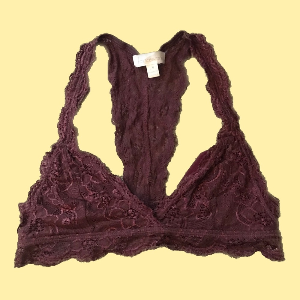 Maroon Bralette